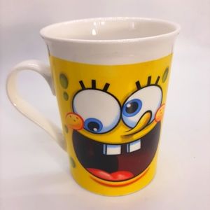 Viacom Sponge Bob Square Pants Bright Yellow Coffee Cup Mug